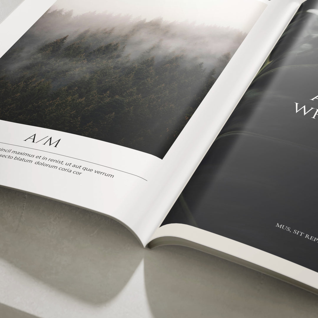 Animated Magzine Video Mockup,3D Page Flip Animation Template,Digital Download