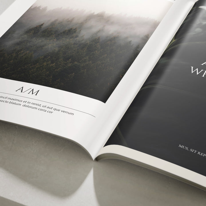 Animated Magzine Video Mockup,3D Page Flip Animation Template,Digital Download