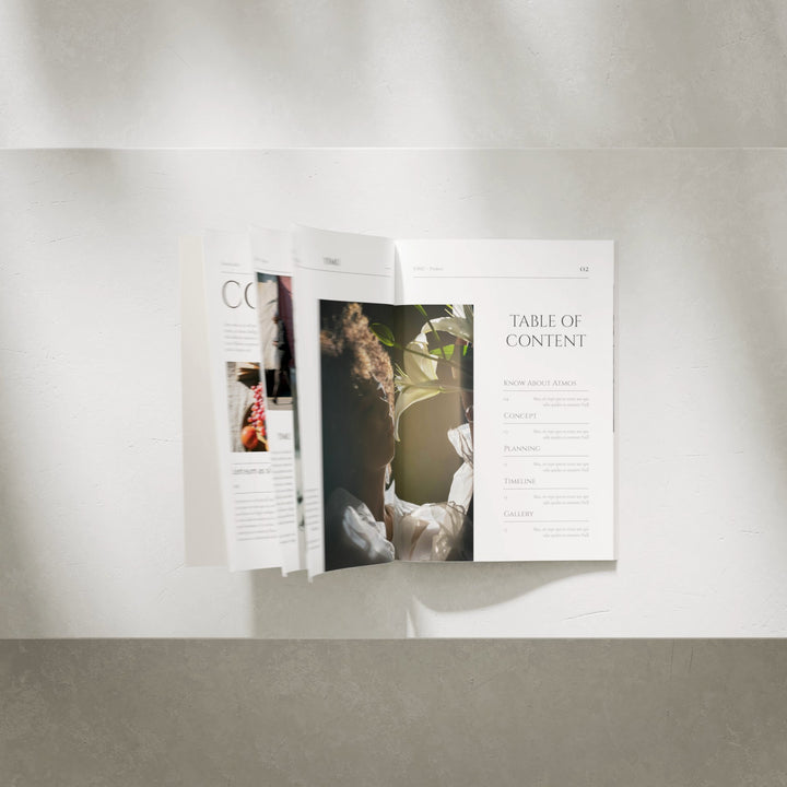 Animated Magzine Video Mockup,3D Page Flip Animation Template,Digital Download