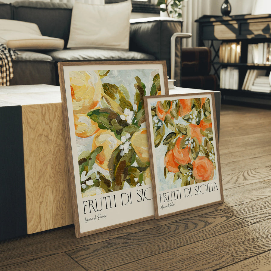 3x4 Wood Frame Mockups, Set of 2 Wall Art Mockups (PSD JPEG)