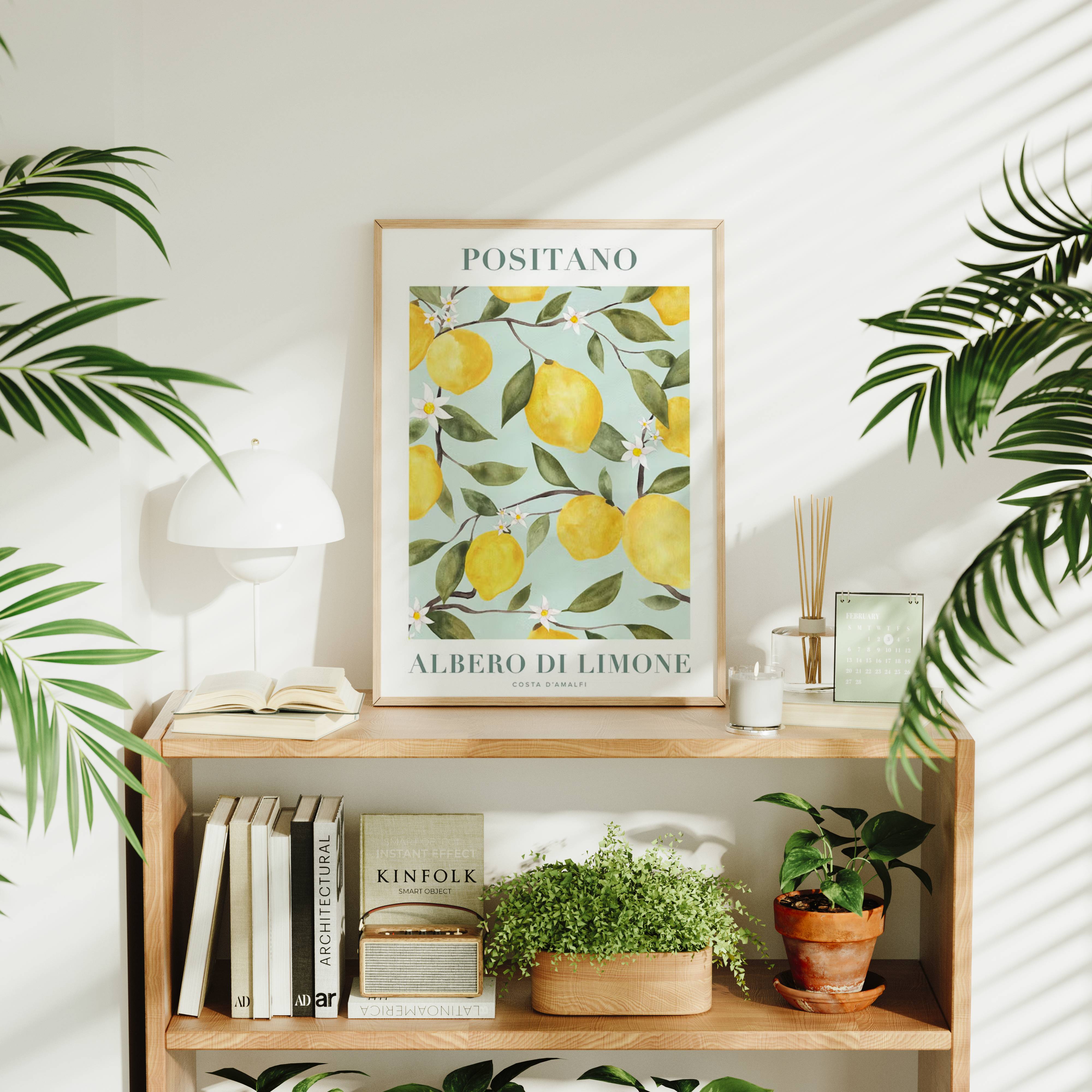 Wood Frame Mockup in Living Room,5x7 Frame Print Poster Mockup,Art