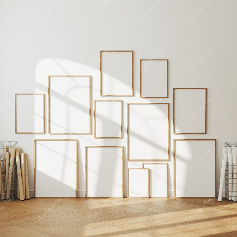 Gallery Wall Frames Mockup