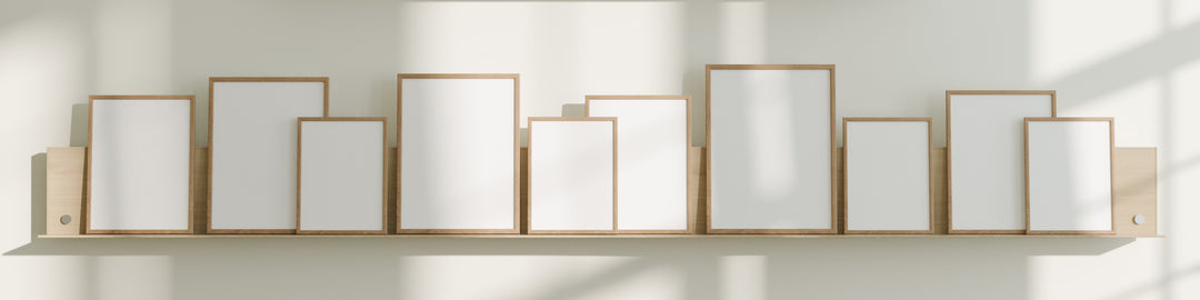 Shop Banner Frame Mockup
