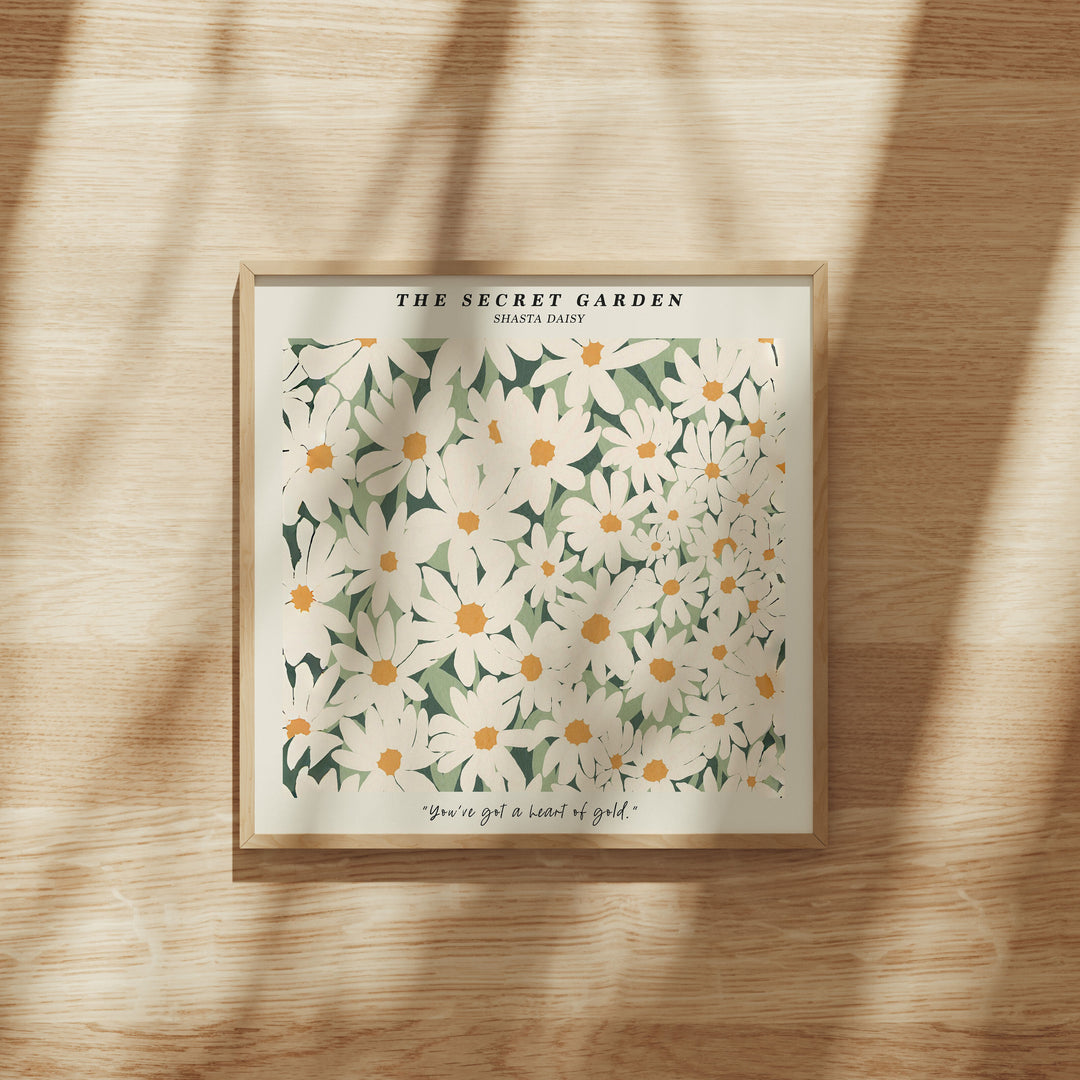 Square Wood Frame Mockup