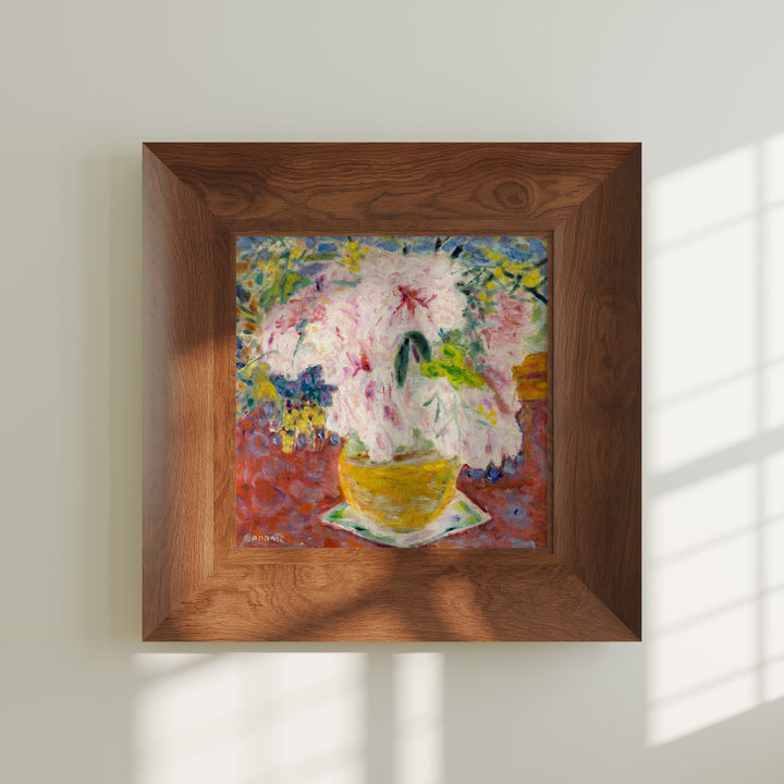 Square Wood Frame Mockup