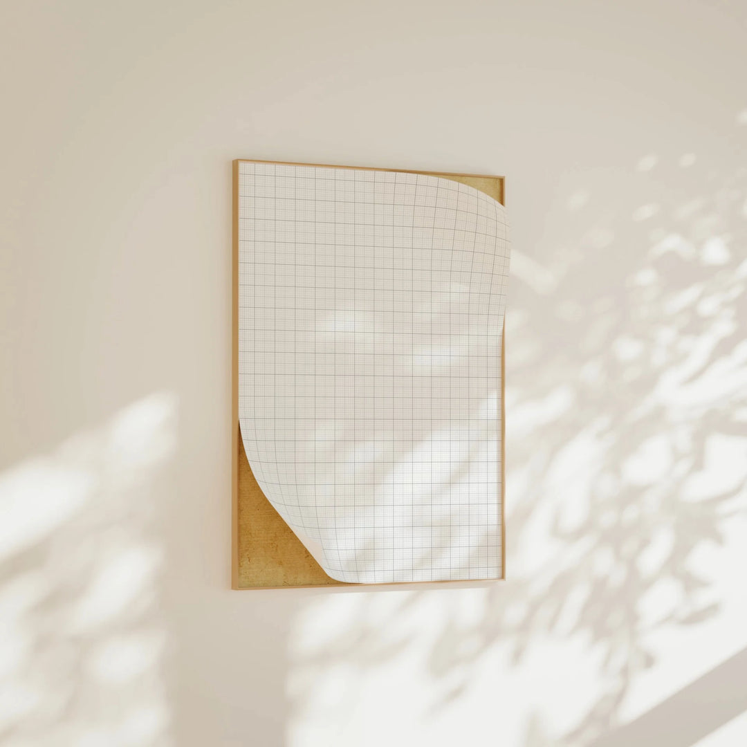 Animated Gallery Wall Wood Frame Set Mockup - 5x7 Ratio - preview 6