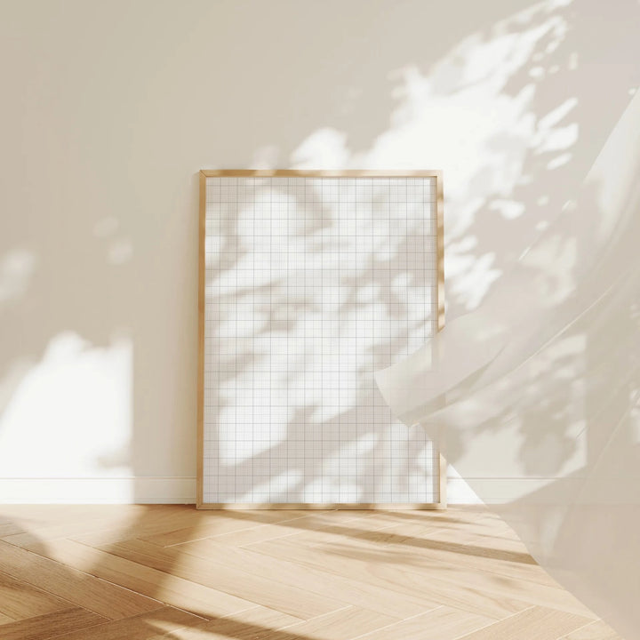 Animated Oak Wood Frame in Sunlit Room - 5x7 Ratio - preview 7