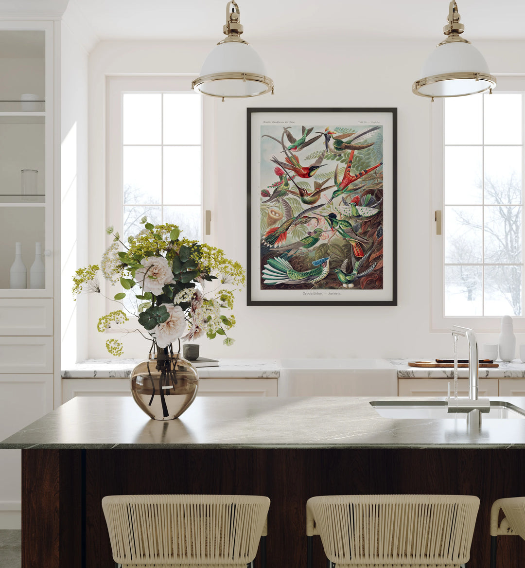 Black Frame Mockup in Modern Kitchen - 3x4 Ratio - preview 3