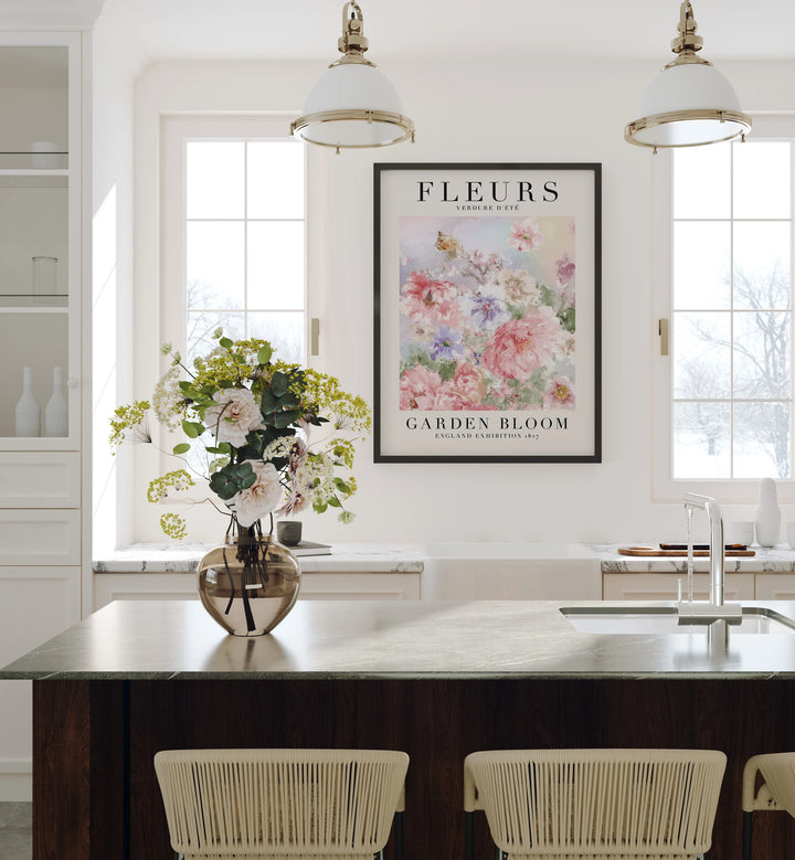 Black Frame Mockup in Modern Kitchen - 3x4 Ratio - preview 6