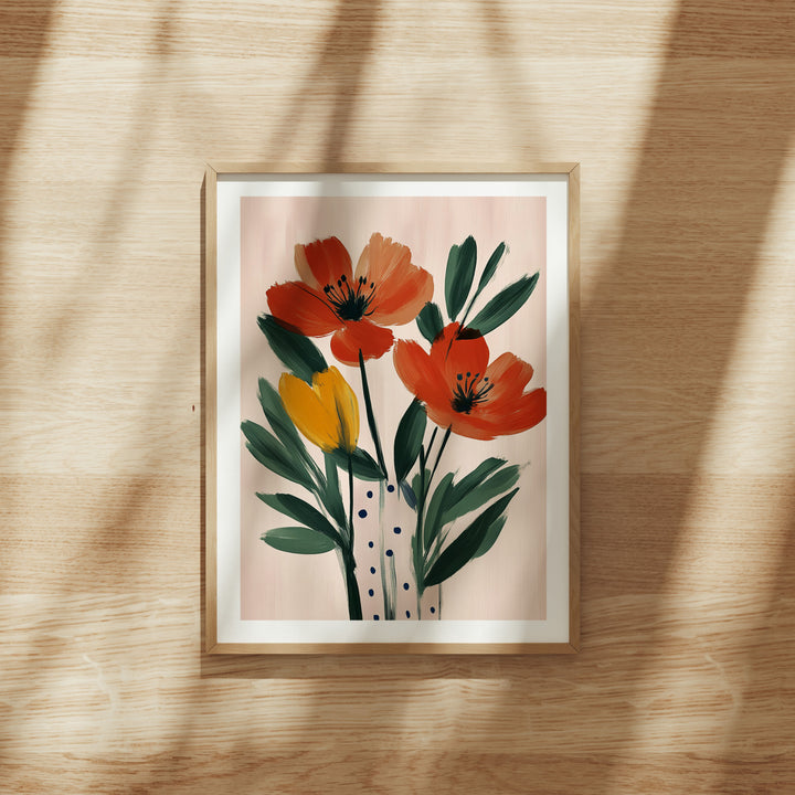 Wood Frame Mockup on Wood Floor,3x4 Ratio Frame Mockup,Picture Frame Mockup,Digital Templates