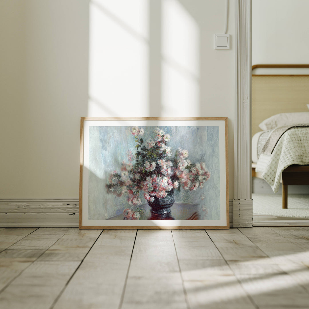 Minimalist Wood Frame Mockup,Horizontal 4x3 Picture Frame Mockup,Digital Frame Mockup