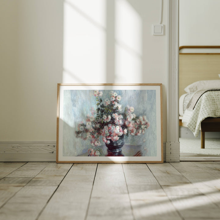 Minimalist Wood Frame Mockup,Horizontal 4x3 Picture Frame Mockup,Digital Frame Mockup