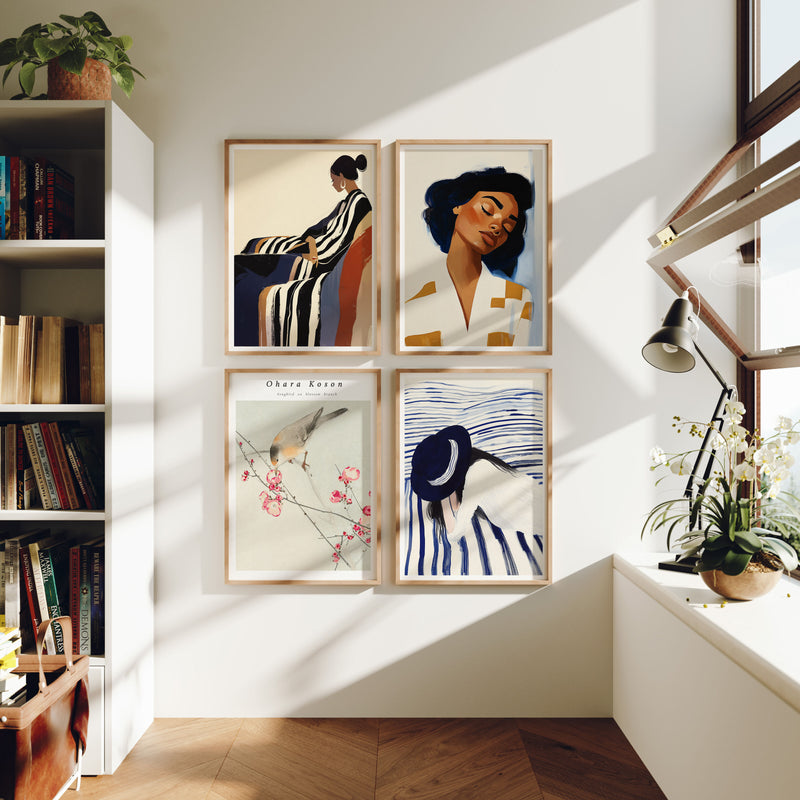 3x4 Wood Frame Mock-Up,Wall Art Mockup,Picture Frame Mockup