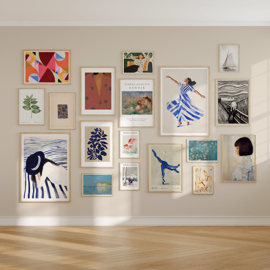 Gallery Wall Art Mockup,5x7 Wood Frame Mockup,Picture Frame Mockup,Multiple Frames Mockup