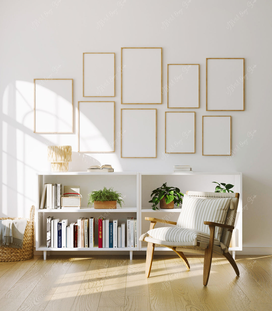 Gallery Wall Frames Mockup,10 Frames Mockup,3x4 Wall Art Mockup,Interior Poster Mockup