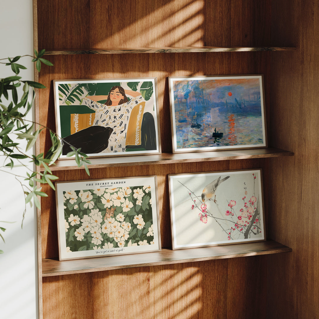 Horizontal Gallery Wall Mockup,7x5 Frame Mockups,Picture Frame Mockup,Wall Art Mockup