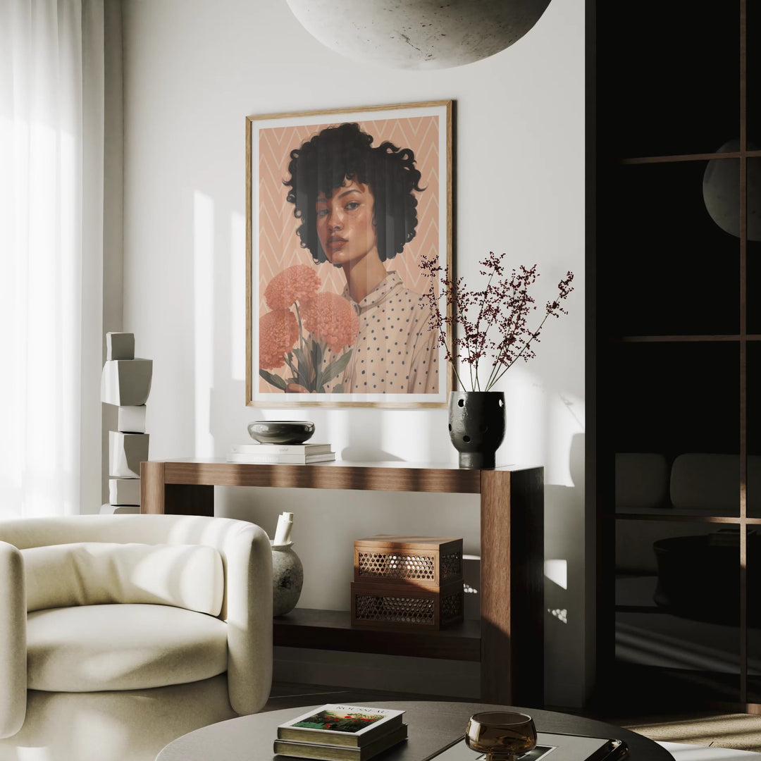 Animated Video Wood Frame Mockup | Vertical 3x4 Ratio | 3 Scenes Interior Mockup Video | Wall Art Mockup Video