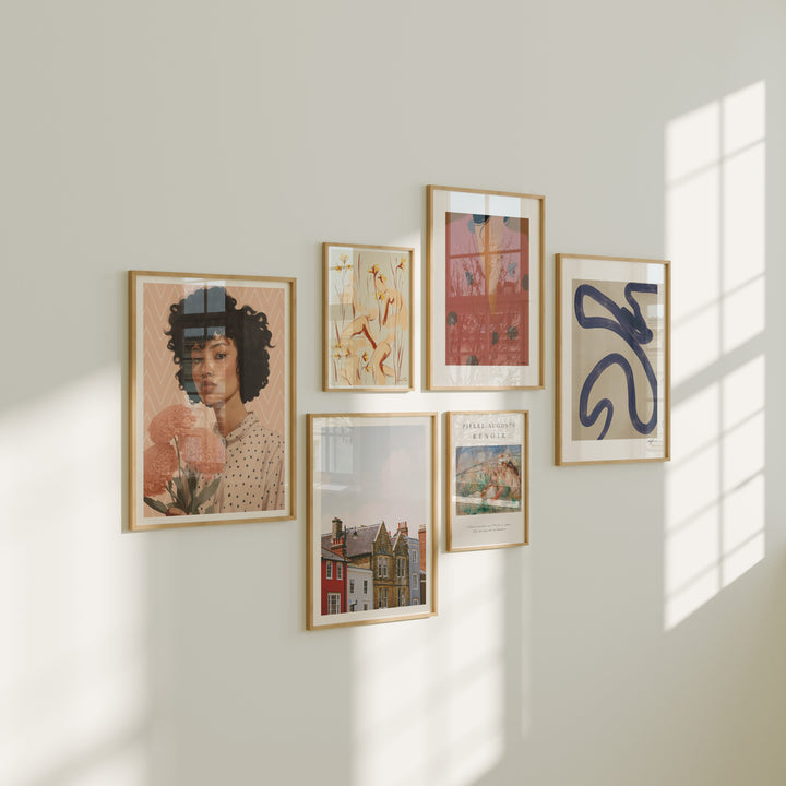 Gallery Wall Templates,3x4 Ratio Wall Art Mockup,Art Print Mockup,Picture Frame Mockup