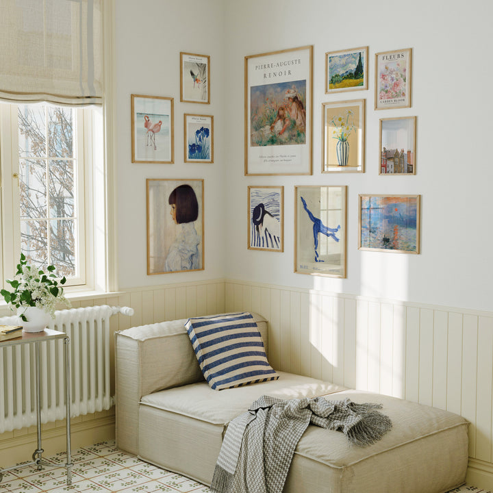 Gallery Wall Frames Mockup,12 Frames Mockup,3x4 Ratio Wall Art Mockup
