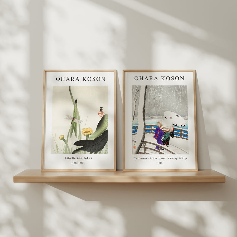 2 Minimalist Wood Frame Mockups,DIN A Ratio Print Poster Mockup