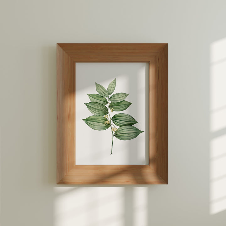 Minimalist Wood Frame Mockups,5x7 Frame Mock-Up in Home Interior