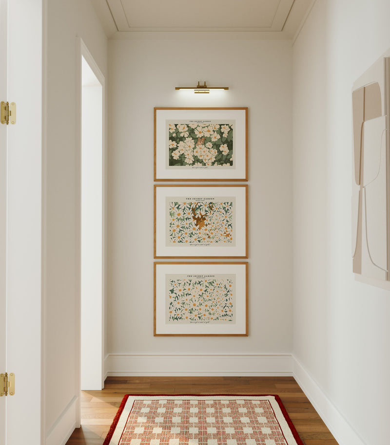 Set of 3 Horizontal Gallery Frame Mockup,7x5 Frame Mockups,Wall Art Mockup,Digital Templates