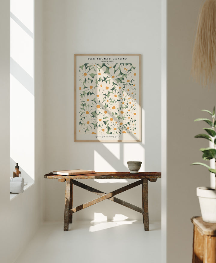 Wood Frame Mockup in home Interior,3x4 Ratio Frame Mock-Up,Picture Frame Mockup