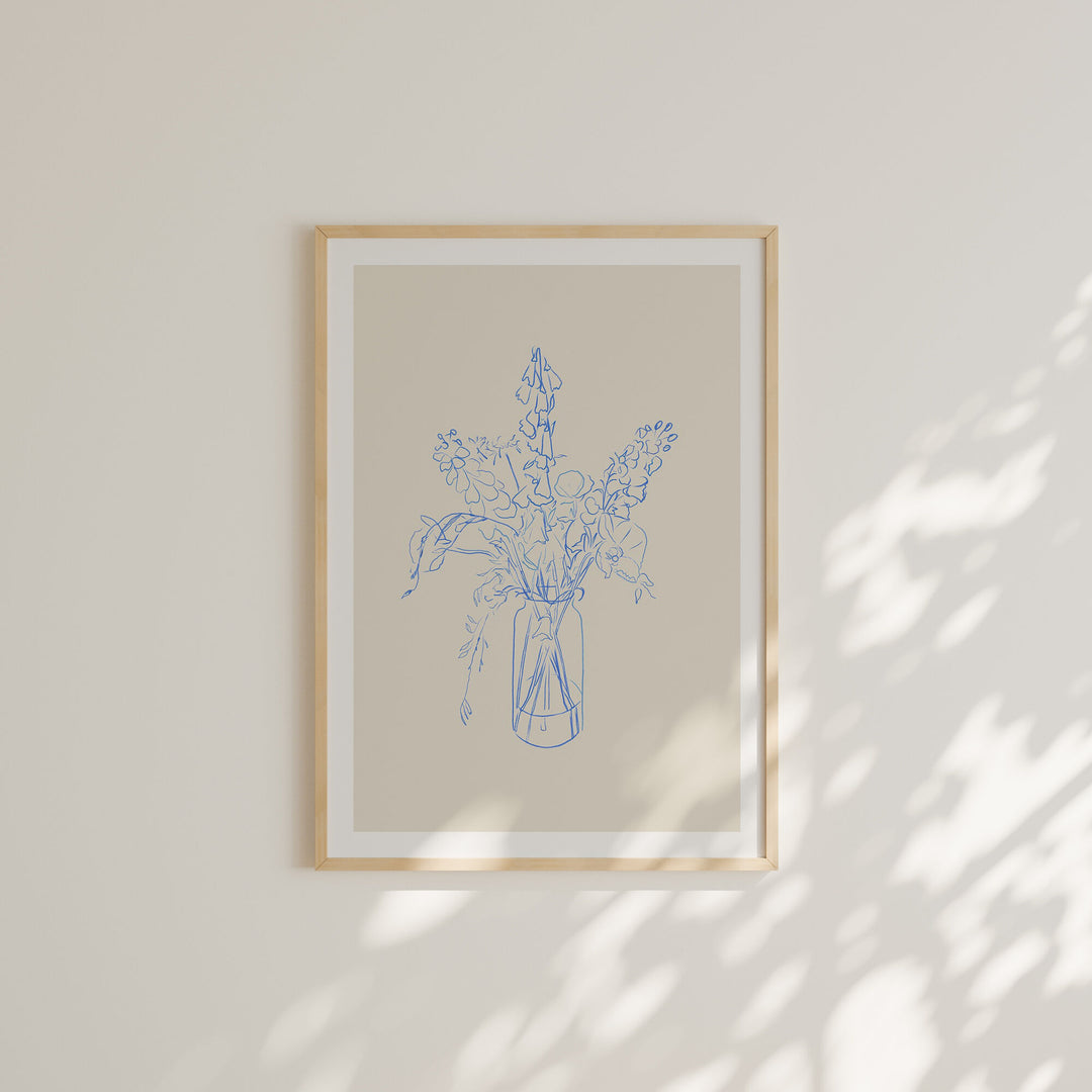 Minimalist Wood Frame Mockups,DIN A Ratio Picture Frame Mock-up