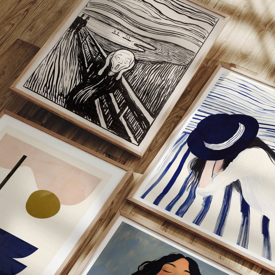 Animated Video Frame Set Mockup | Vertical 3x4 Ratio | 3 Scenes Gallery Mockup Video