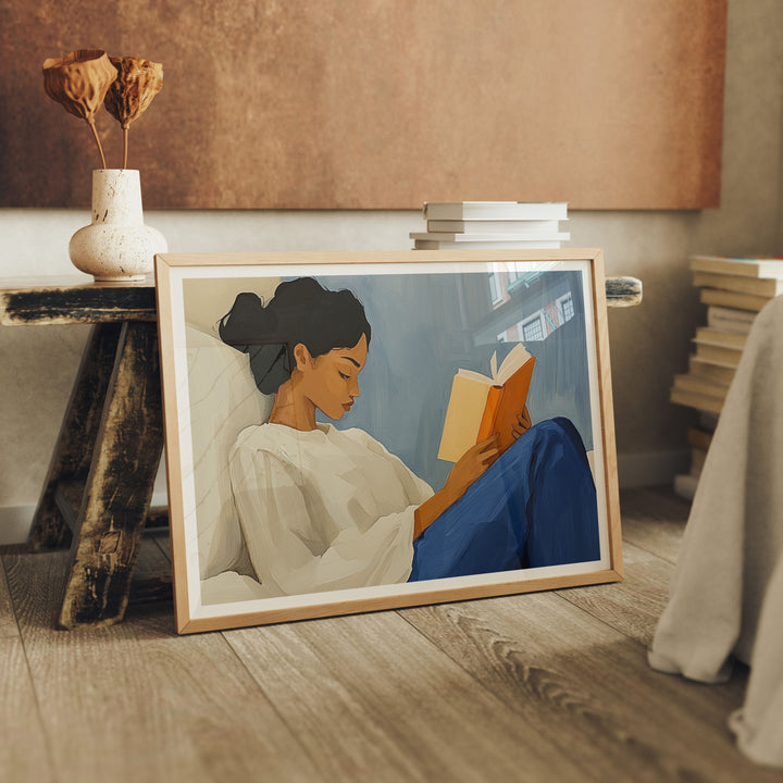 Horizontal Wood Frame Mockup,DIN A Wall Art Mockups,Digital Templates