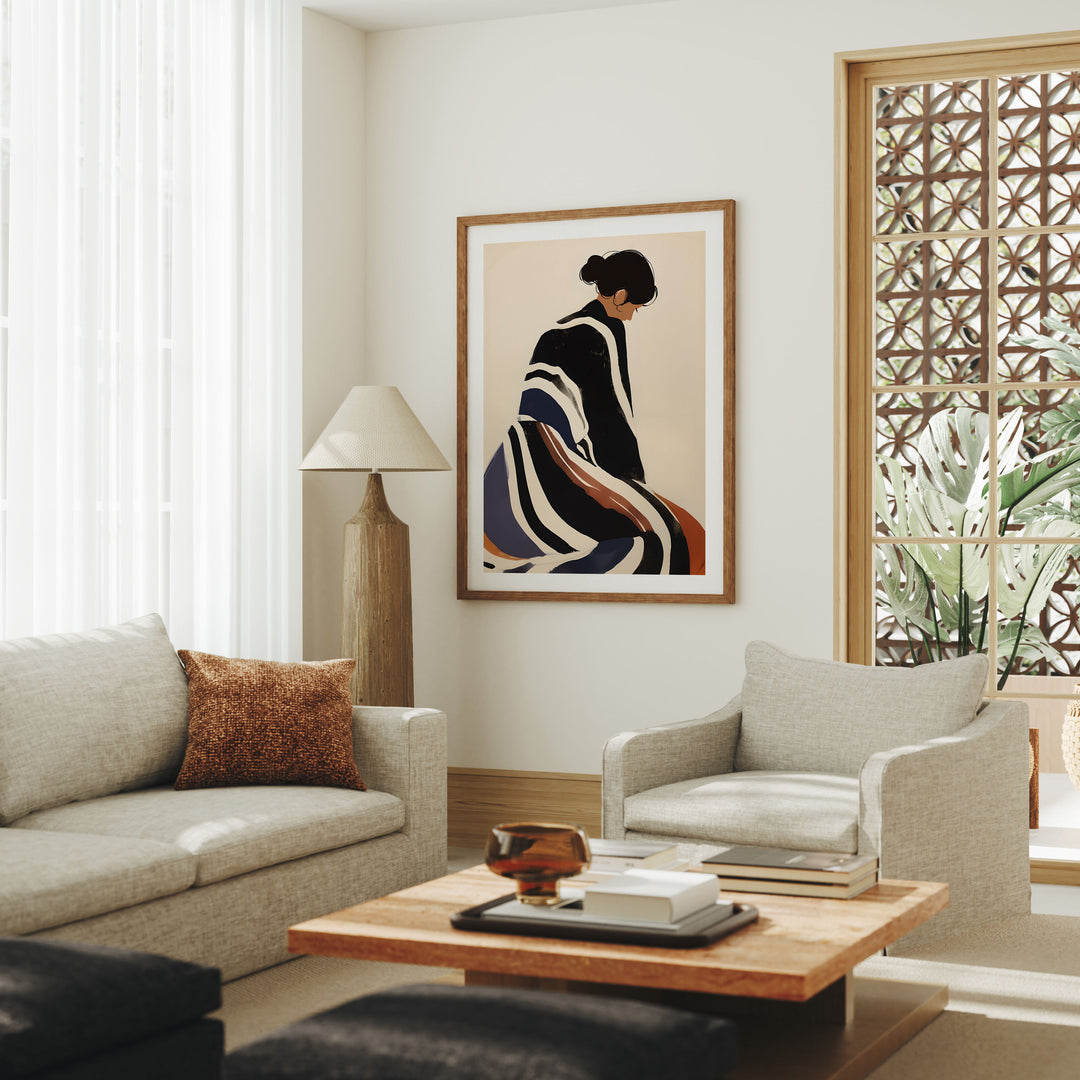 3x4 Wood Frame Mock-Up,Wall Art Mockup,Art Print Mockup,Psd Template