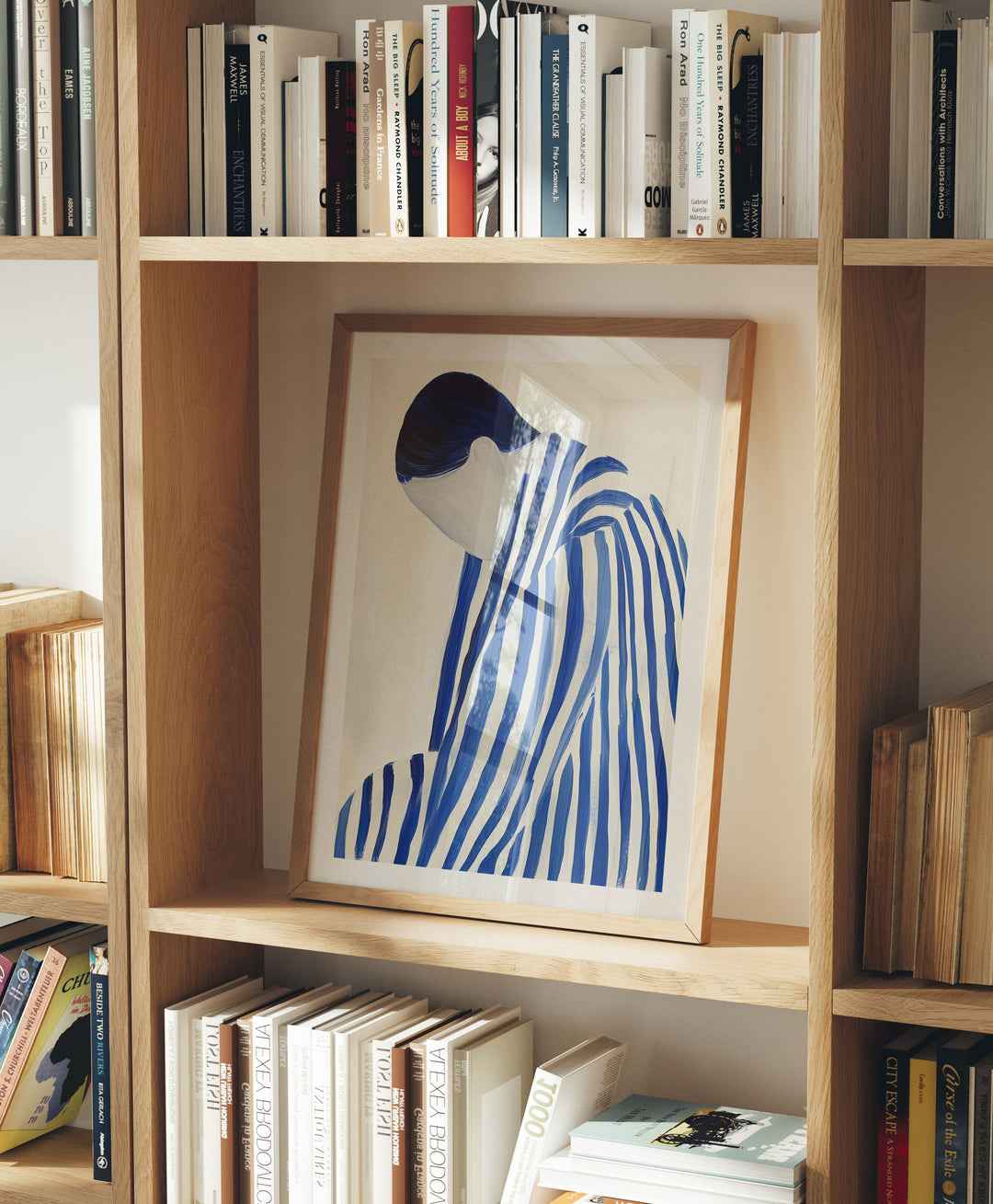 Wood Frame Mockup in home Interior,3x4 Ratio Frame Mock-Up with Reflection,Picture Frame Mockup,Poster Mockup,Digital Template