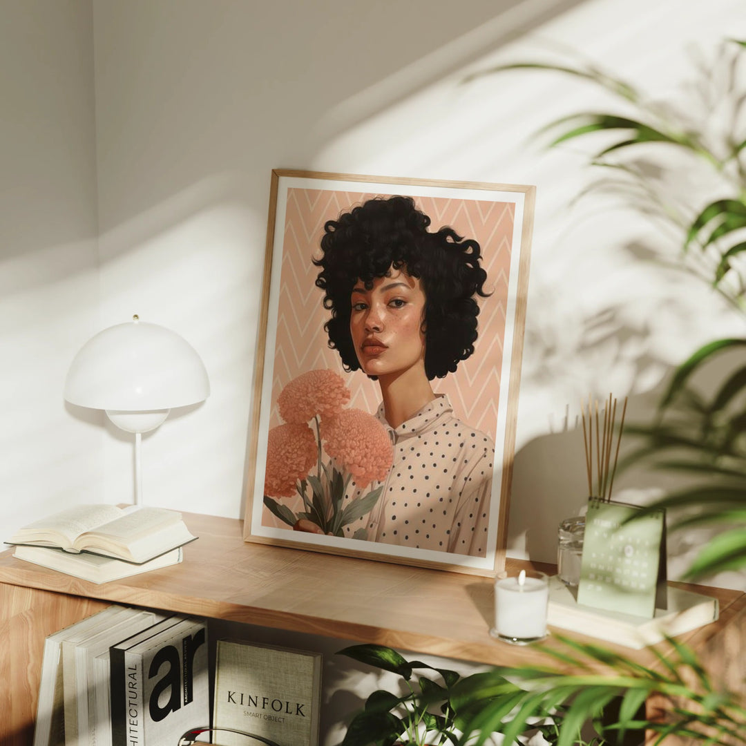 Animated Video Frame Mockup | Vertical 3x4 Ratio Frame | 3 Scenes Art Mockup Video Mobile | Poster Mockup Video | Digtal Template