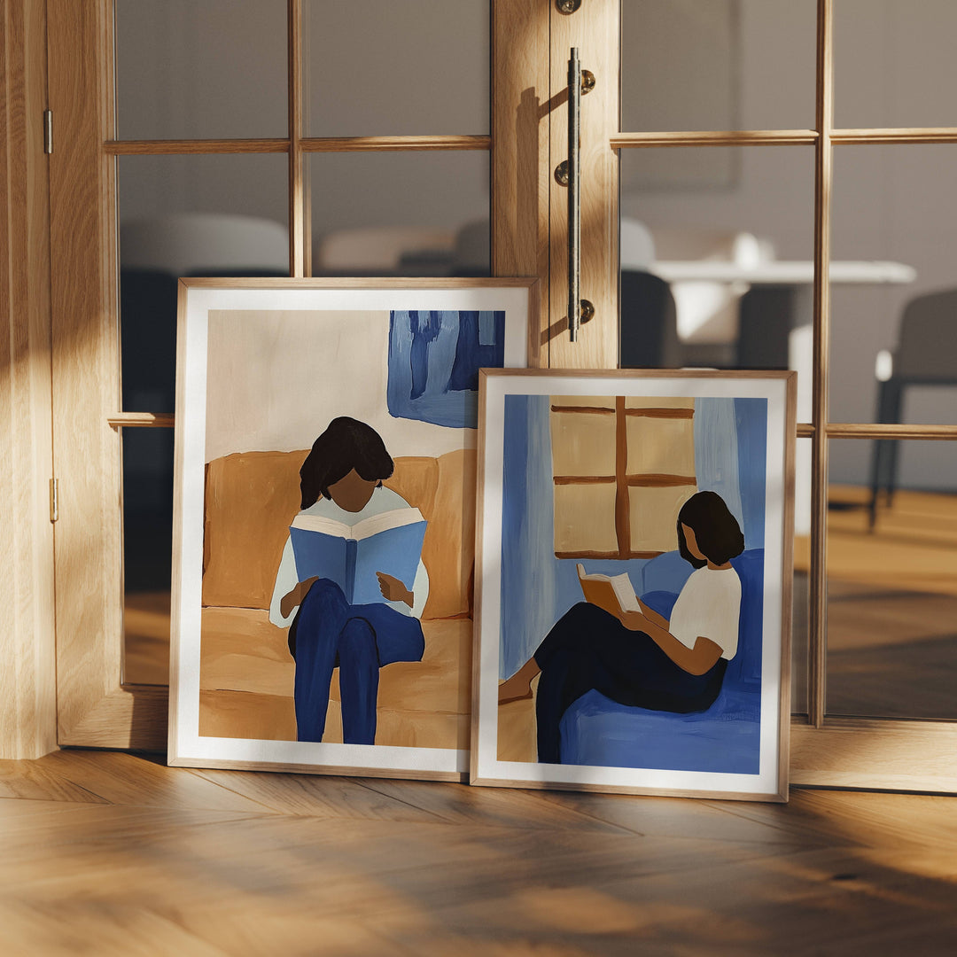 Set of 2 Wood Frame Mockup,3x4 Picture Frame Mockup,Digital Frame Mockup,Print Poster Mockup,Psd Template