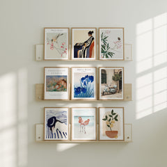 9 Frames Gallery Wall Frame Mockup,3x4 Vertical Frame Mockup,Print Poster Mockup