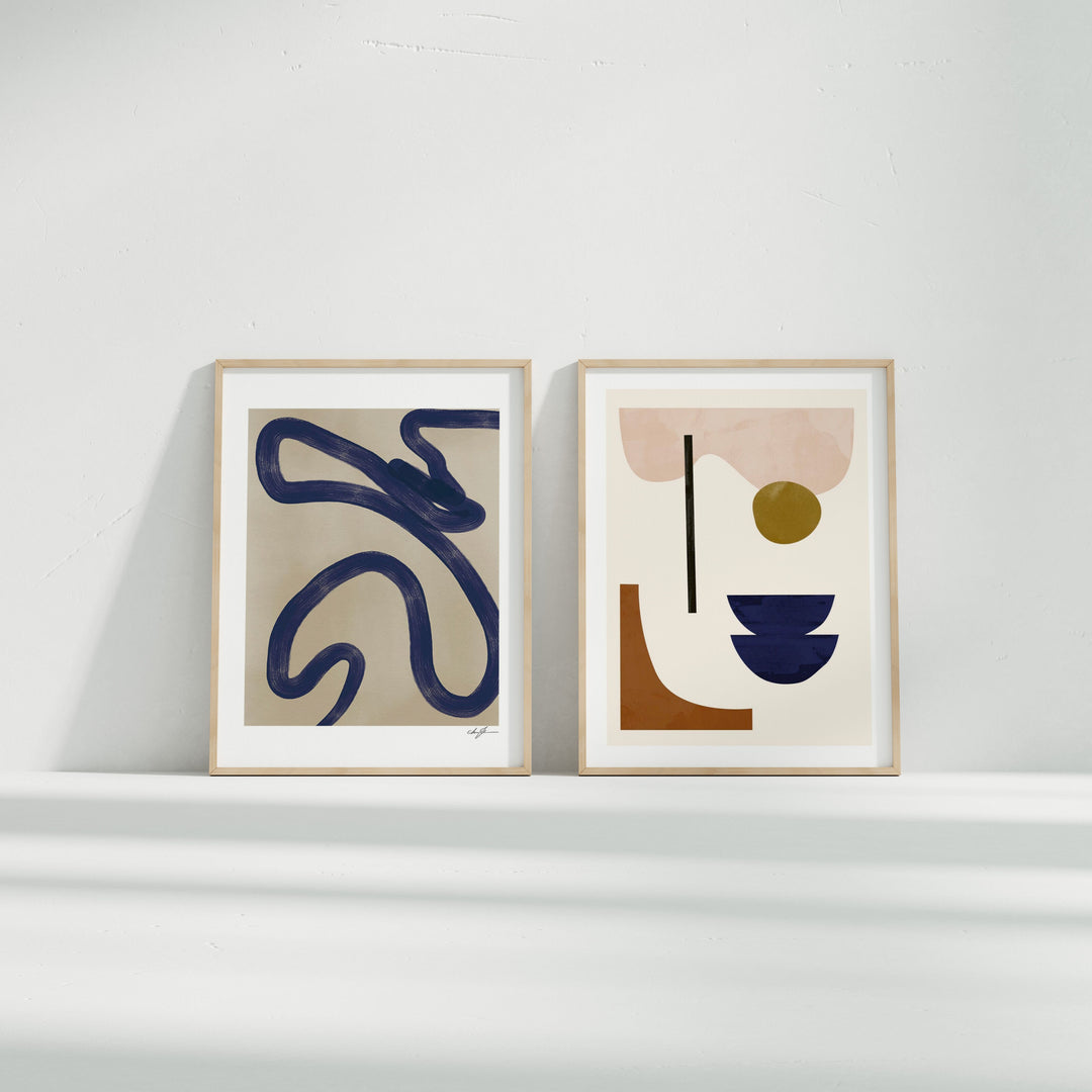 2 Wood Frame Mockup with White Background,Minimalist 3x4 Wood Frame Mock-Up