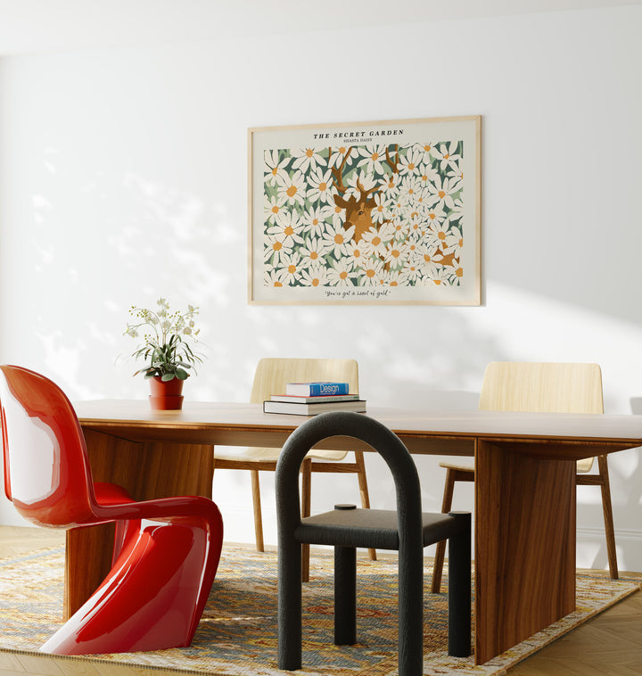 Horizontal Wood Frame Mockup,DIN A Ratio Frame Mock-Up,Picture Frame Mockup,Wall Art Mockup