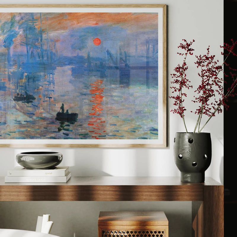 Animated Video Wood Frame Mockup | Horizontal 4x3 Ratio | 3 Scenes Interior Mockup Video