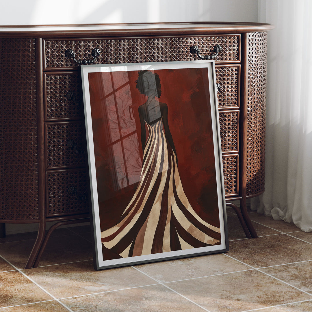 Black Frame Mockup in home Interior,3x4 Ratio Frame Mock-Up with Reflection,Picture Frame Mockup