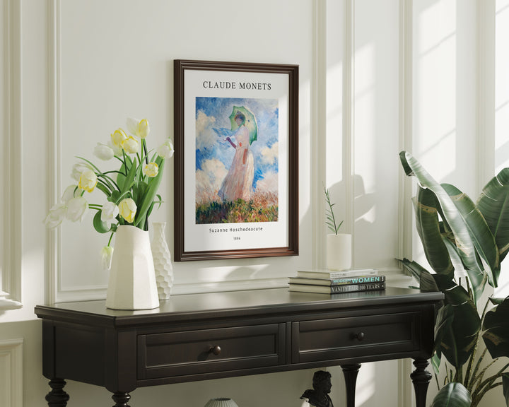 Wood Frame Mockup in Living Room,Poster Mockup,Vintage Mockup,Art Print Mockup