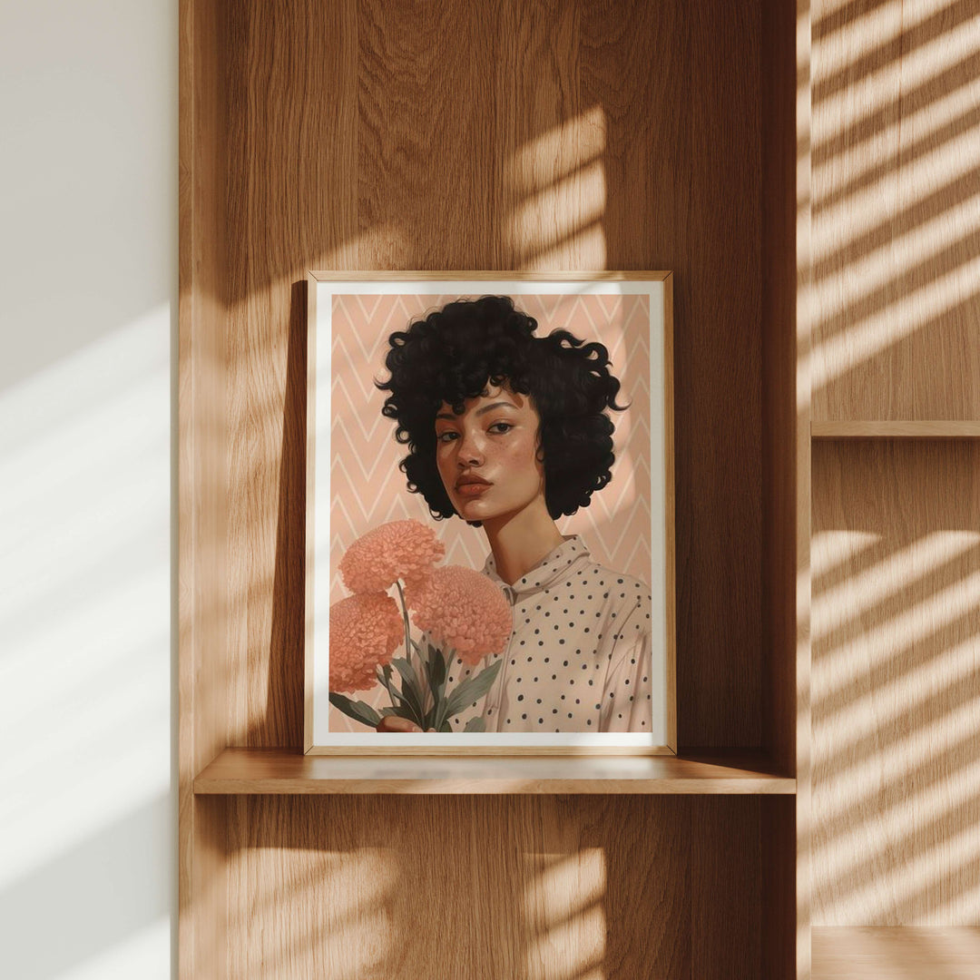 Minimalist Wood Frame Mockup,3x4 Ratio Picture Frame Mockup,Print Poster Mockup,Mock Up Wall Art
