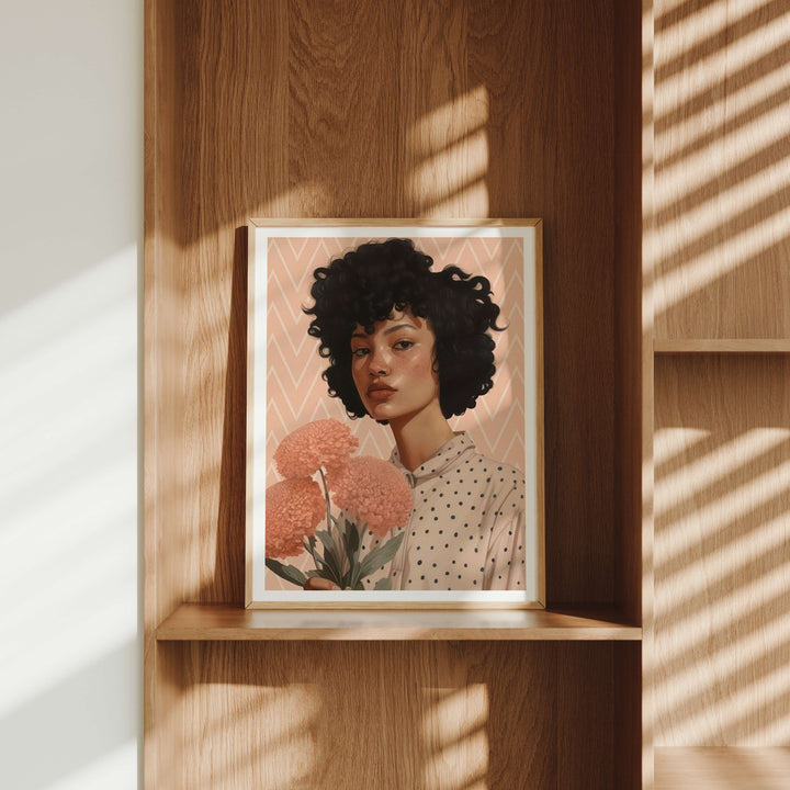 Minimalist Wood Frame Mockup,3x4 Ratio Picture Frame Mockup,Print Poster Mockup,Mock Up Wall Art