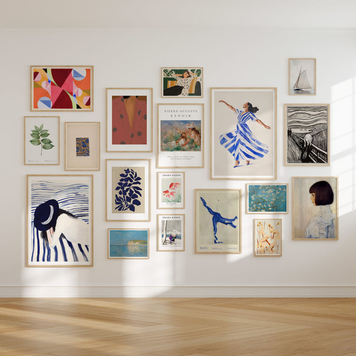 Gallery Wall Art Mockup,5x7 Wood Frame Mockup,Picture Frame Mockup,Multiple Frames Mockup