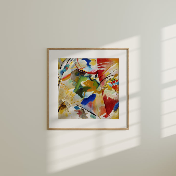 Square Wood Frame Mockup,Minimalist Room Wall Art Mockup,Psd Smart Object