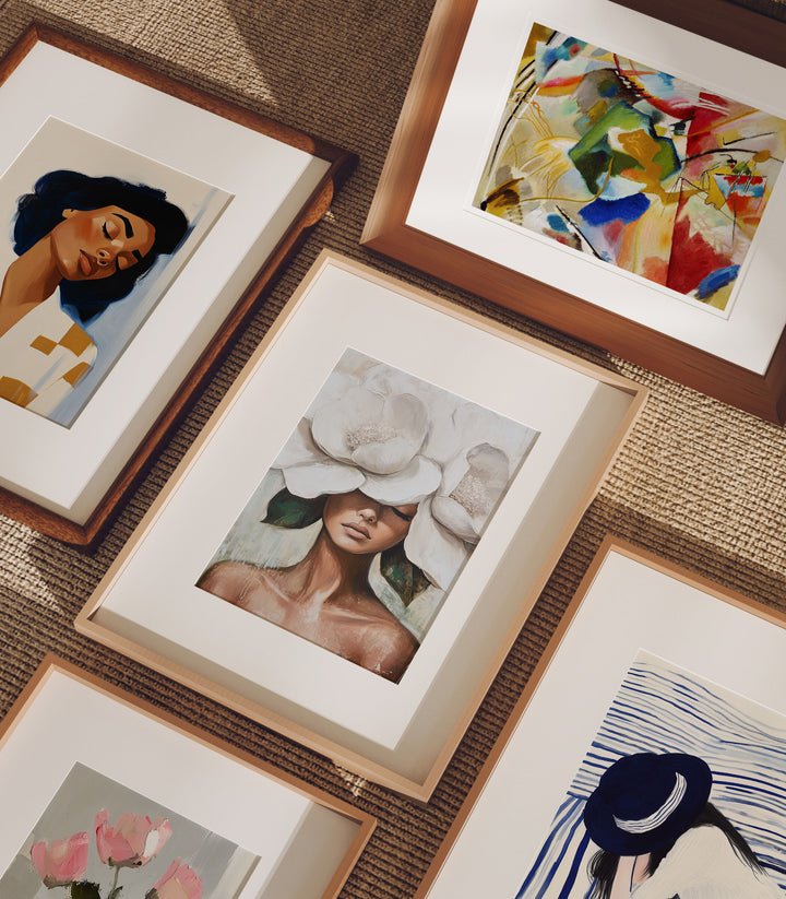 Set of 5 Art Frame Mockups