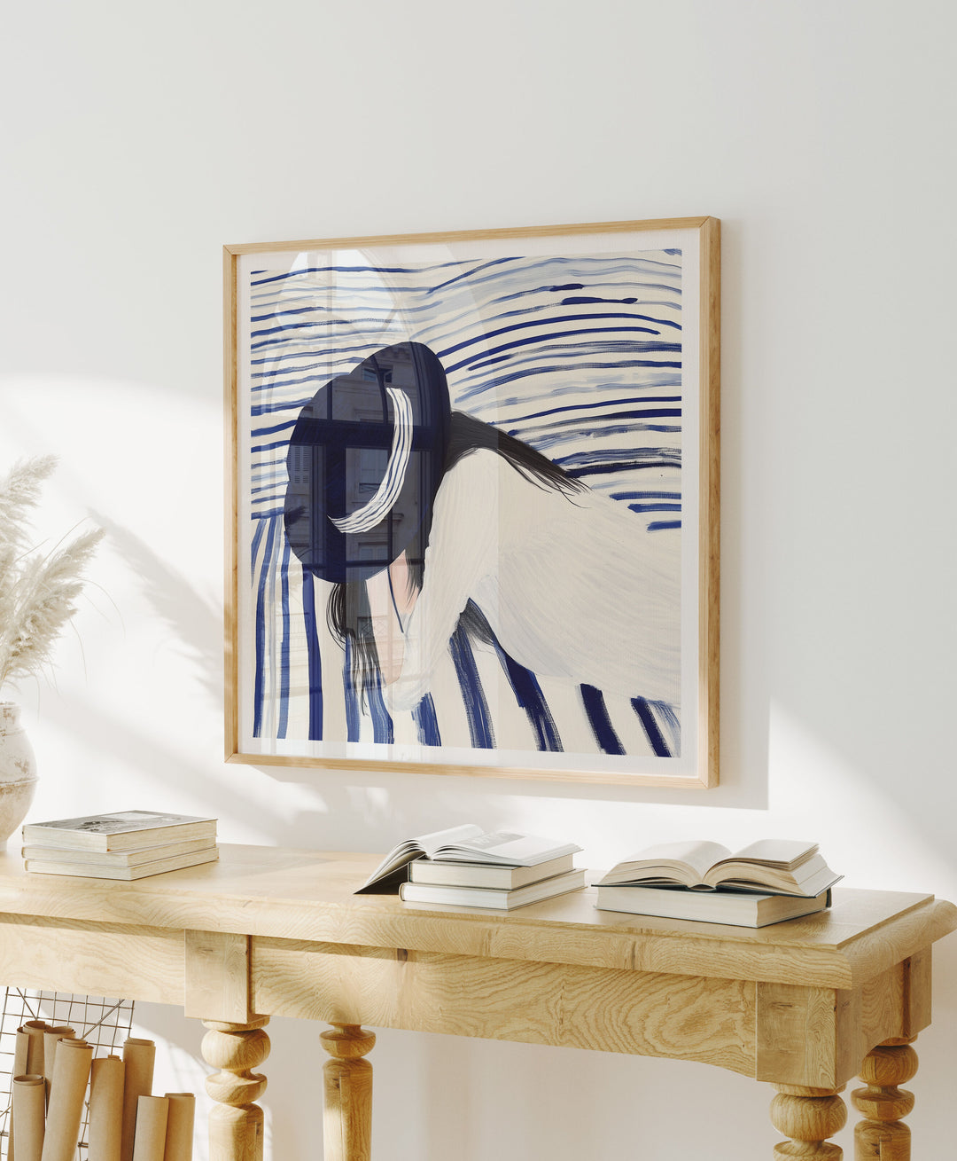 Square Frame Mock-Up with Reflection,Picture Frame Mockup,Digital Template