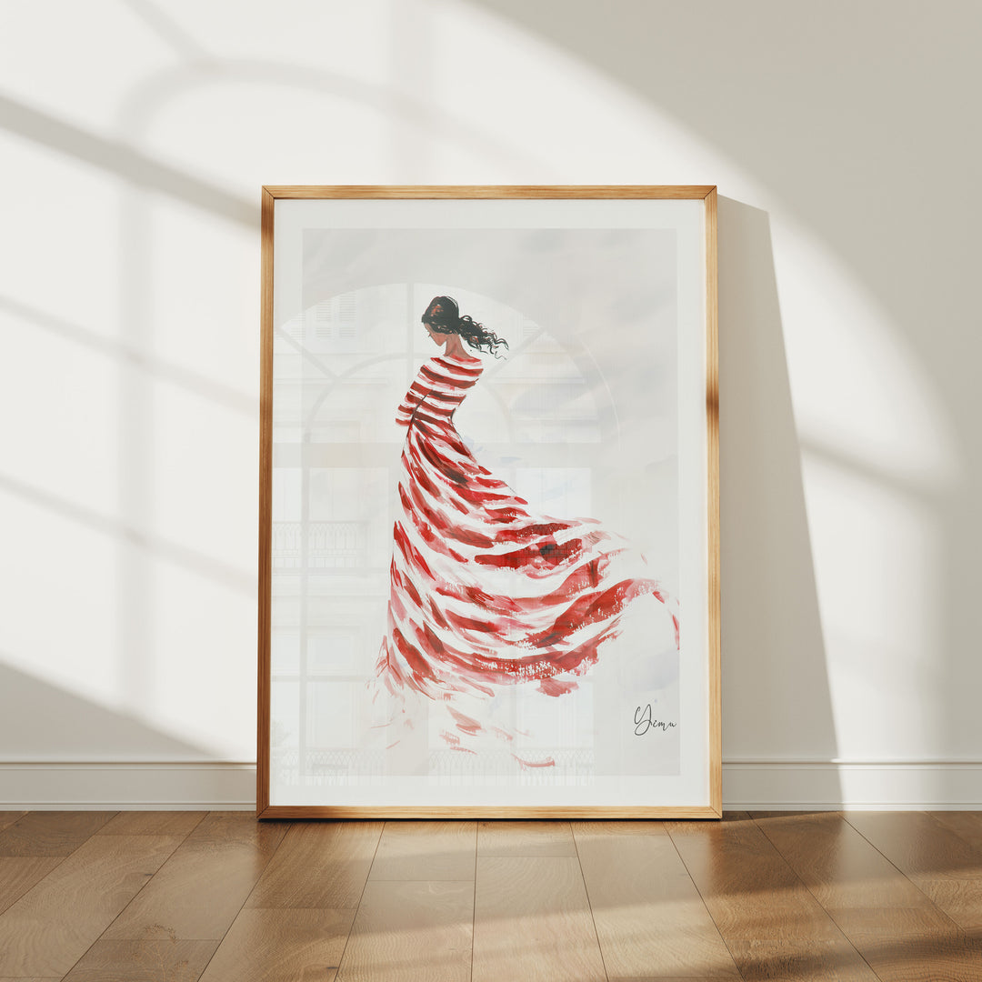 3x4 Wood Frame Mockup with Reflection,Poster Mockup,Art Print Mockup,Photoshop Templates