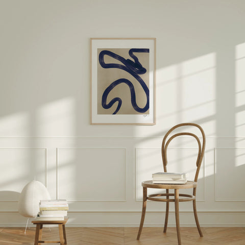 3x4 interior frame mockup scene 2