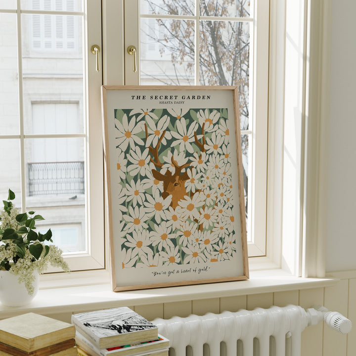 Wood Frame Mockup,DIN A Ratio Frame Mock-Up,Art Print Mockup