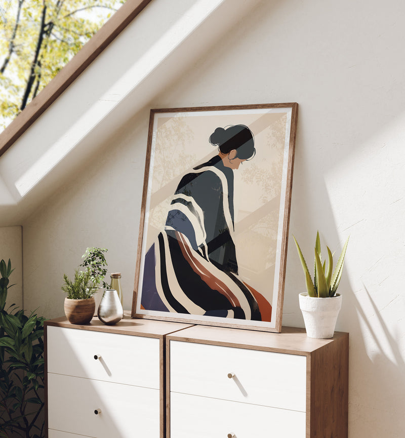 3x4 Vertical Frame Mock-Up,Picture Frame Mockup,Psd Smart Object